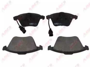 Комплект гальмівних колодок передн , VOLVO C30, C70 II, S40 II, S60 II, V40, V50, XC90 I  FORD FOCUS II  MAZDA 3  OPEL SIGNUM, VECTRA C, VECTRA C GTS  SAAB 9-3, 9-3X 1.5-3.2 06.02-08.19