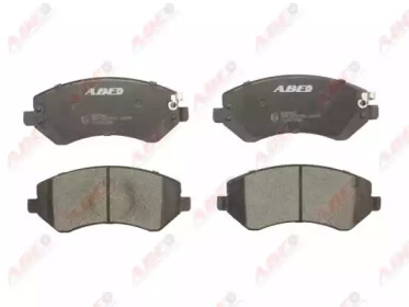 Комплект гальмівних колодок передн , CHRYSLER VOYAGER III, VOYAGER IV  DODGE CARAVAN, GRAND  JEEP CHEROKEE, LIBERTY 2.0-3.8 01.95-