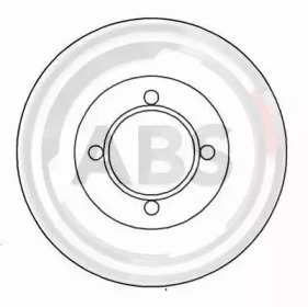 Гальмівний диск зад. Kadett C/Vectra B 86-01