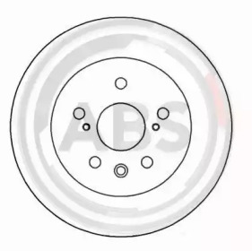 Гальмівний диск задн. Camry/Scepter/RX 91-06