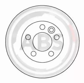 Гальмівний диск перед. Galaxy/Sharan (95-10)