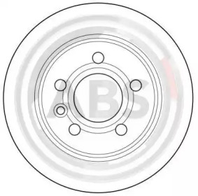 Гальмівний диск задн. Galaxy/Sharan (95-10)