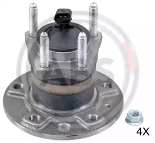 Підшипник маточини задн. Opel Astra H 04-14/Zafira 05-15 (+ABS)