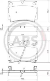 Гальмівні колодки Pajero/Pajero Sport 90-15 1.8-3.0