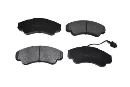 Колодки гальмівні передні Citroen Jumper/Fiat Ducato/Peugeot Boxer (94-) (71342) Asam