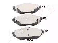 Колодки гальмiвнi передні Toyota Corolla 2013-