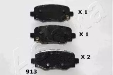 Комплект гальмівних колодок Fiat 500X Jeep Renegade 1.0-2.0D 07.14-