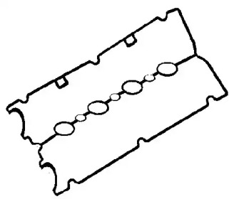 Прокладка клапанної кришки ASTRA/VECTRA 1.6i  98-