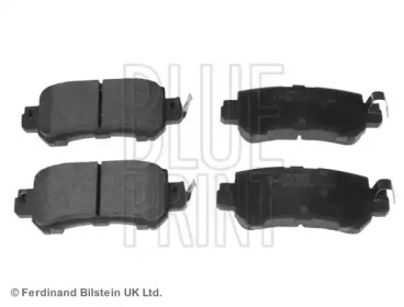 Колодки гальмівні задні дискові Mazda (вир-во Blue Print)