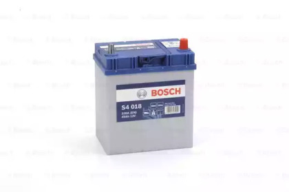Акумулятор 40Ah-12v BOSCH (S4018) (187x127x227),R,EN330( Азія) тонк.клеми