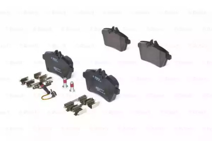 Колодка гальм. диск. MERCEDES A-CLASS (W169) передн. (вир-во Bosch)
