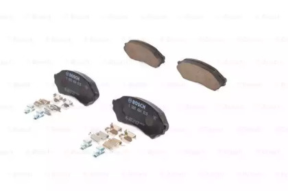 Комплект гальмівних колодок передн , MAZDA 323 F VI, 323 S VI 1.3-1.6 09.98-05.04