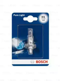 Лампа розжарювання H1 12V 55W P14,5s PURE LIGHT (вир-во Bosch)
