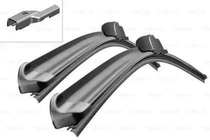 Щiтка склоочисника к-т 650mm/650mm Opel Astra J/Peugeot 508 09-