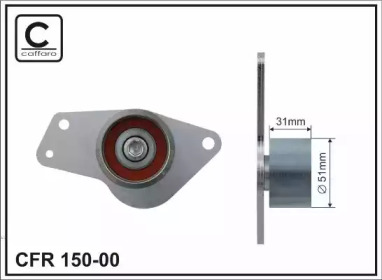 Ролик отклоняющий Renault 19,21,Clio 1.8 16V, 1.9D -98, 1.9 98-