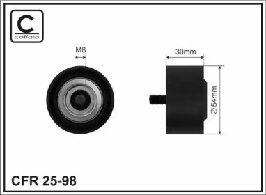 54,5x17x30 Ролик паска приводного DB 211/220/Sprinter CDI 99-