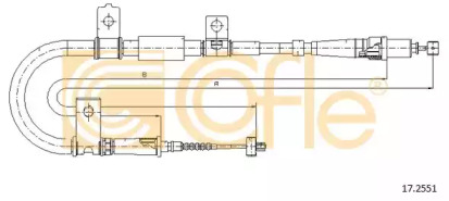 Трос ручника