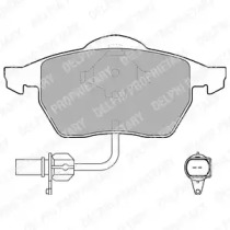 Комплект гальмівних колодок передн , AUDI A4 B5 FORD GALAXY I, GALAXY MK I SEAT ALHAMBRA VW SHARAN 1.8-2.8 03.95-03.10