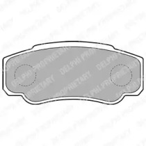 Комплект гальмівних колодок задн , CITROEN JUMPER I  FIAT DUCATO  PEUGEOT BOXER 1.9D-2.8D 02.94-