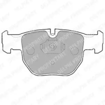 Комплект гальмівних колодок передн (з шумопоглинаючою пластиною), LAND ROVER DISCOVERY II, RANGE ROVER III 2.5D-4.4 11.98-08.12