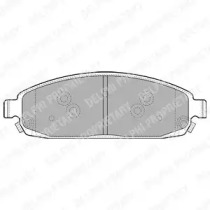 Комплект гальмівних колодок з 4 шт. дисків