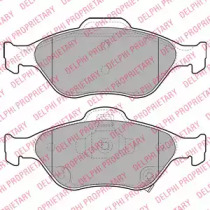 Комплект гальмівних колодок з 4 шт. дисків