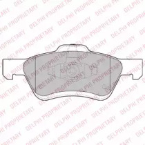 Комплект гальмівних колодок передн , FORD MAVERICK FORD USA ESCAPE MAZDA TRIBUTE 2.0-3.0 09.00-