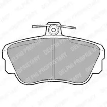 Комплект гальмівних колодок з 4 шт. дисків