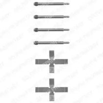 Монтажний набір гальмівних колодок задн VOLVO 740, 760, 780, 850, 940, 940 II, 960, 960 II, C70 I, S70, V40, V70 I 1.6-2.9 01.82-10.05