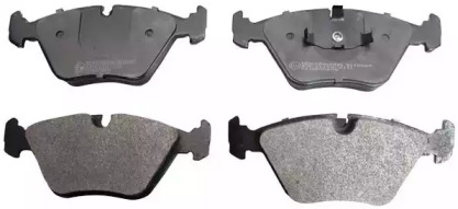 Гальмівні колодки дискові перед. BMW 5 (E34), 7 (E32), Z3 (E36) 1.8-5.0 01.88-