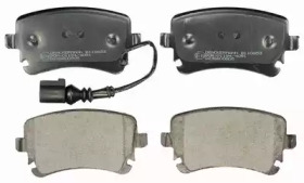Тормозные колодки задние (17.50mm )VW- T5 1.9/2.5TDI 03-