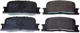 Тормозные колодки задние (15.5mm) Toyota Camry 01-2006