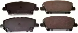 Гальмівні колодки дискові передні Honda Civic 06-