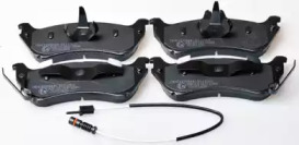 Гальмівнi колодки диск. DB W163 ML230-ML430 98-00 зад