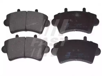 Колодки гальмівні дискові передні RENAULT Master II 97-10; NISSAN Interstar 01-10; OPEL Movano A 98-10