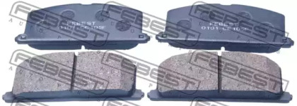 КОЛОДКИ ТОРМОЗНЫЕ ПЕРЕДНИЕ (TOYOTA COROLLA AE10#/CE10#/EE10# 1991-2002)