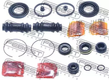 РЕМКОМПЛЕКТ СУППОРТА ТОРМОЗНОГО ЗАДНЕГО (MAZDA 323 BJ 1998-2002 MAZDA 626 GF 1997-2002 MAZDA PREMACY CP 1999-2005) FEBEST