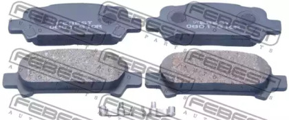 КОЛОДКИ ТОРМОЗНЫЕ ЗАДНИЕ (SUBARU IMPREZA G11 2000-2007)