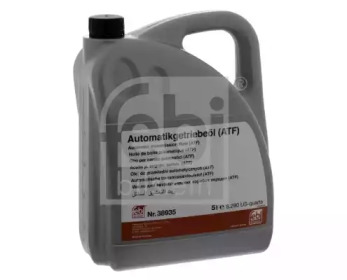 Олива транс ATF 5L жовта ATF M-1375.4, BMW ATF 2, Ford WSS-M2C938-A