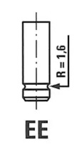 Клапан IN MB OM 601-603 2,0-3,5 D/TD 83-