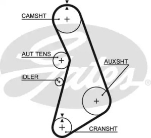 Ремень грм mazda 323/audi a4/a6/ vw passat 1.8t 86-05