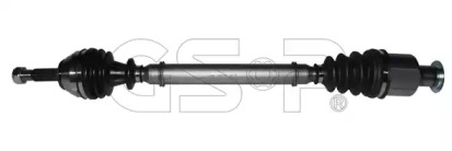 Піввісь права (на пружинку) Renault Clio II/Kangoo 98-, Thalia 1.4/16V 00-, 1.5dCi/1.6 16V 02- L:728.0/A:21/K:23