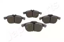 JAPANPARTS гальмівні колодки перед. OPEL Vectra C, Astra H, Zafira B FIAT Croma 05- SAAB 9-3