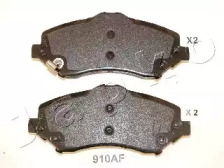 Колодки гальмівні перед. Dodge Nitro 4.0 V6, 2.8 CRD (08-)/Jeep Cherokee 2.8 CRD (08-) (50910) JAPKO