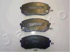Гальмівні колодки перед. Kia Carens 07-/Sportage 04- (mando)