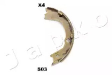 Колодки стоянкового гальма SsangYong Korando III Off-Road (10 -) (55S03) JAPKO
