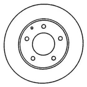 Гальмівний диск задній Audi A8 / VW Phaeton / Peugeot Boxer / Citroen Jumper / Fiat Ducato