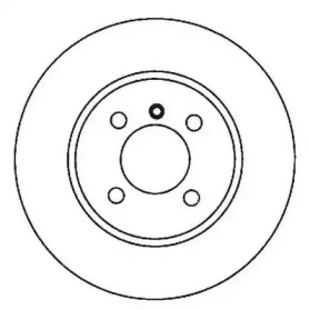Гальмівний диск передній VW Polo / Seat Arosa