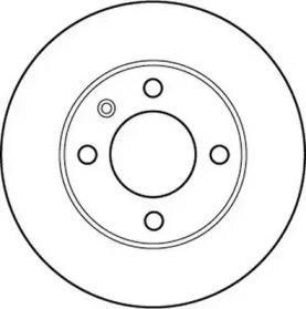 Гальмівний диск задній VW Lupo, Polo / Seat Ibiza, Cordoba, Arosa