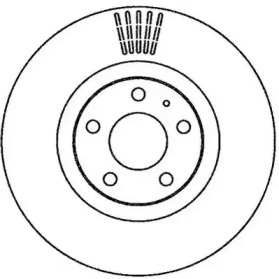 Гальмівний диск передній Audi A6, A8 (2003->)